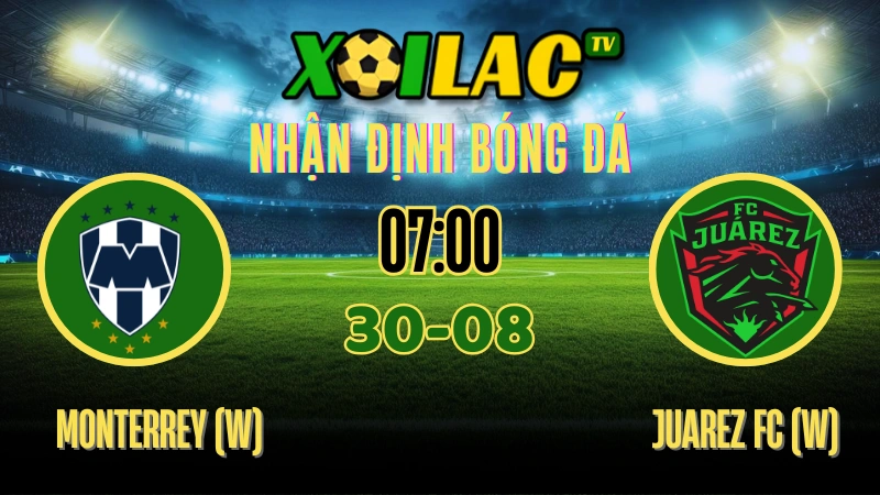 Soi kèo Monterrey (W) vs FC Juárez (W) – Liga MX Femenil